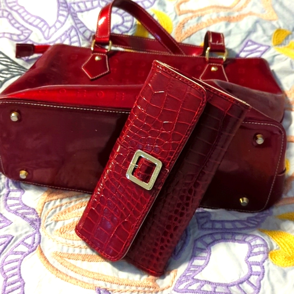 Beautiful Maroon Arcadia Purse